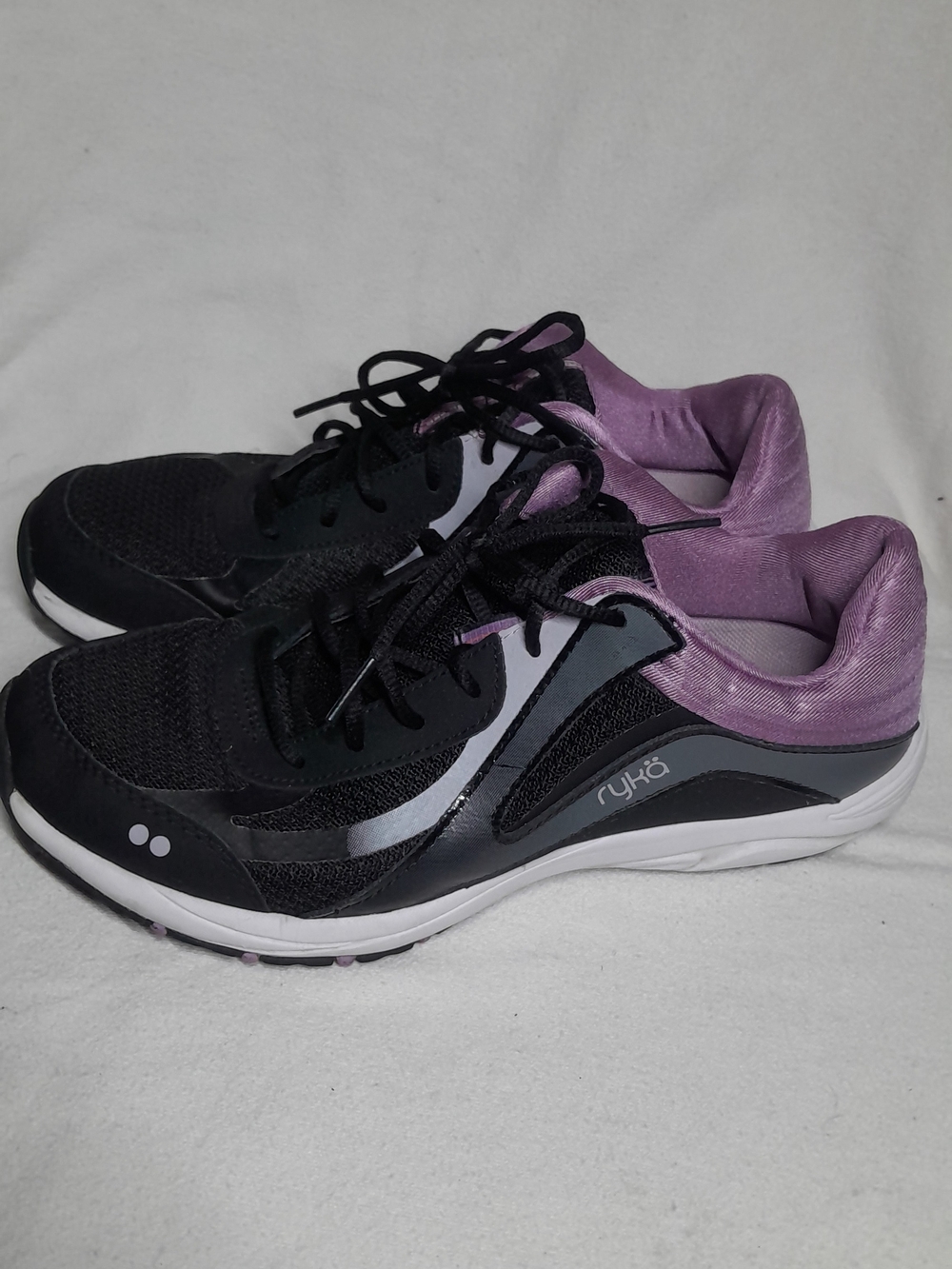 Ryka Women's Athletic Shoes Black & Purple US 8.5